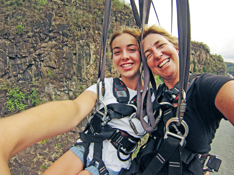 Zipline the Victoria Falls gorge