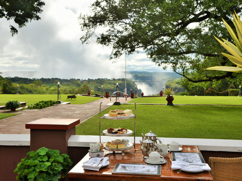 The Victoria Falls Hotel views