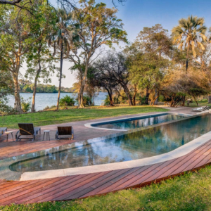 palm-river- pool Victoria falls accommodation