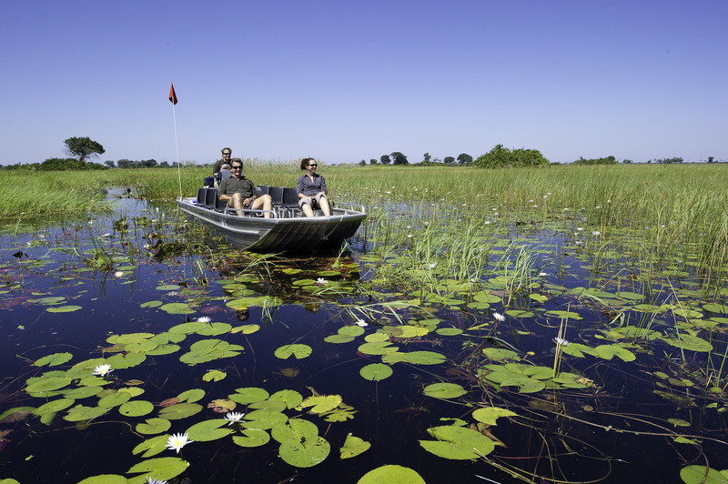Cruising the Okavango Kwetsani Camp