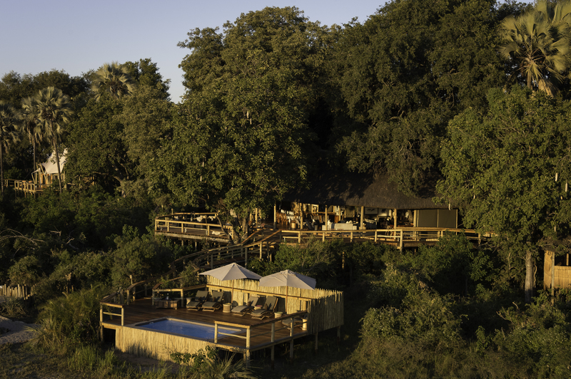 Kwetsani Camp aerial iew