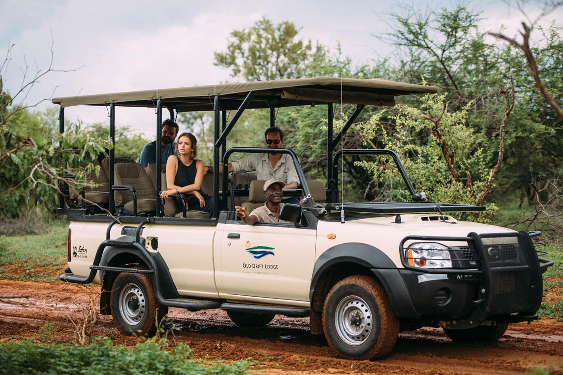 Game drives at The Old Drift in Victoria Falls