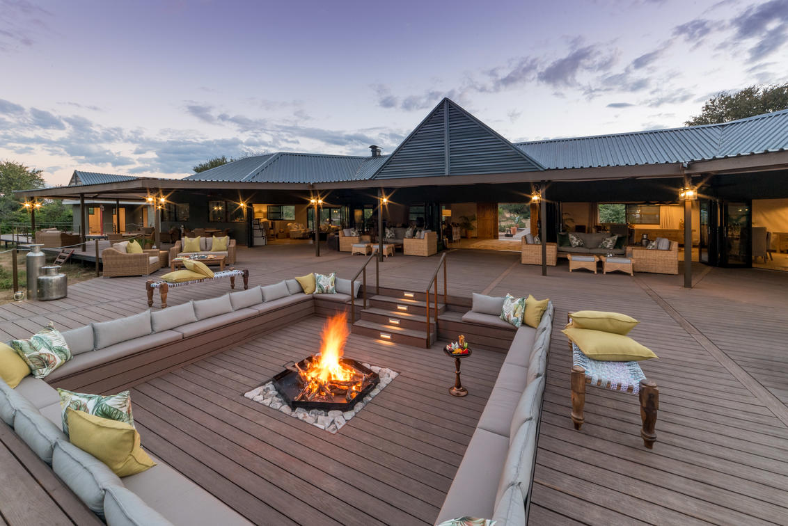 Fire pit The Old Drift in Victoria Falls