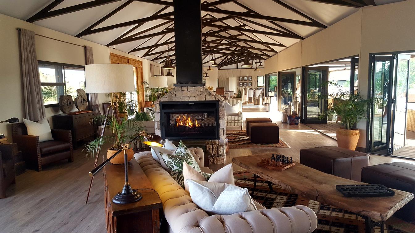 Main area at the Old Drift in Victoria Falls