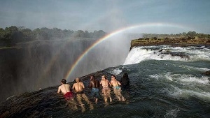 Devils Pool and Livingstone Island