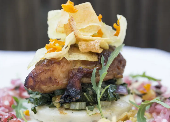 Livingstone Island lunch