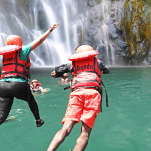Swim under the Falls 3